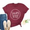 Simply Blessed Pure Cotton T-Shirt Blessed Mom Christian Tees Tops Unisex Jesus Bible Slogan Tshirt Streetwear Drop Shipping