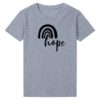 Rainbow Hope Graphic Tees Women Summer T Shirt Cotton O Neck Woman Tshirts Christian Religious Girl Tops Aesthetic Streetwear